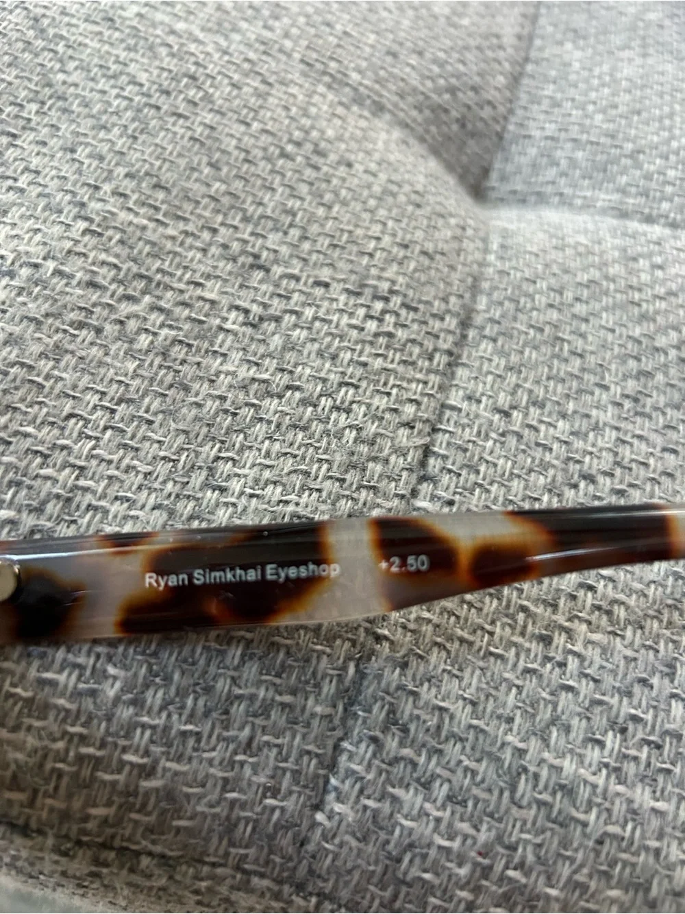 Ryan Simkhai Eyeshop tortoiseshell worn